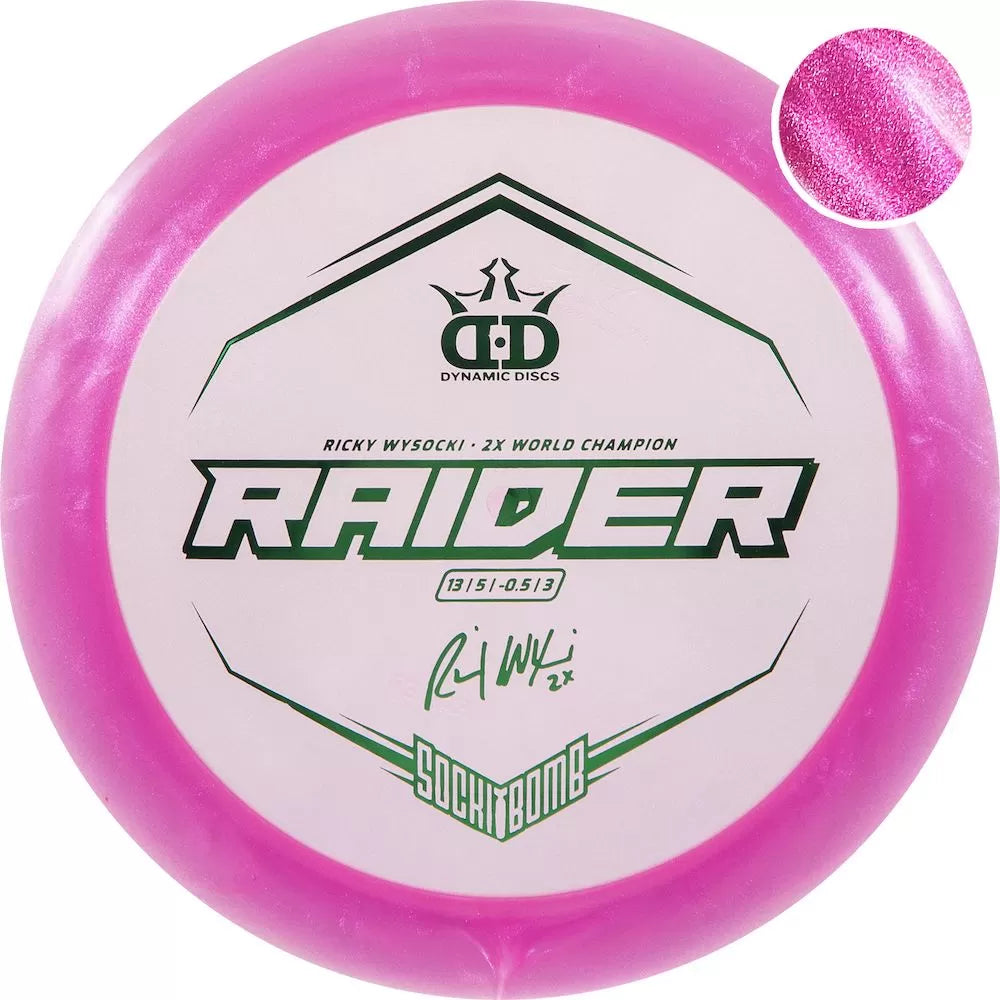 Lucid Ice Glimmer Raider - Ricky Wysocki Sockibomb Stamp