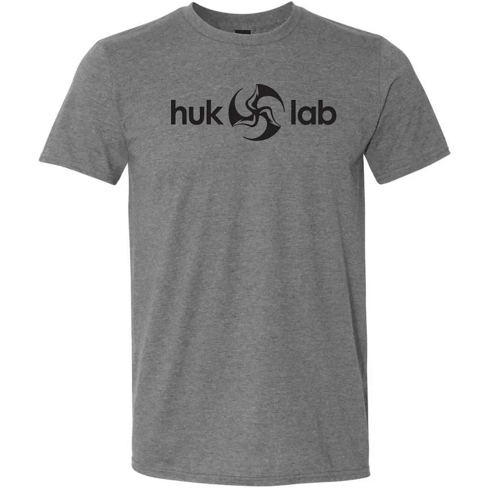 Huk Lab TriFly Bar T-Shirt Gray / M